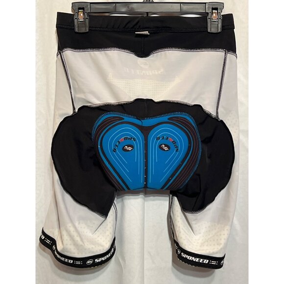 Sponeed Mens Cycling Shorts XL Padded MTB & Road Bike Short Pants Black & Green - Picture 8 of 9